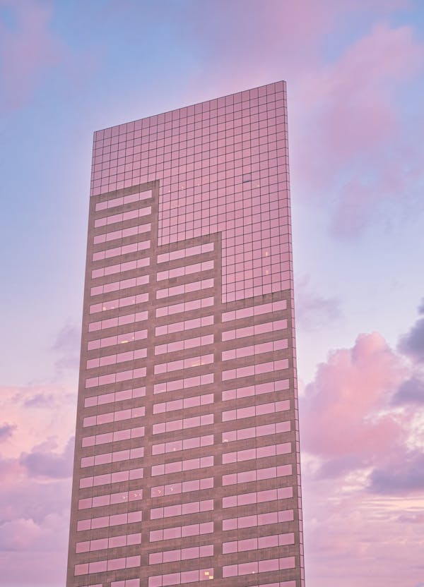 contemporary skyscraper glass